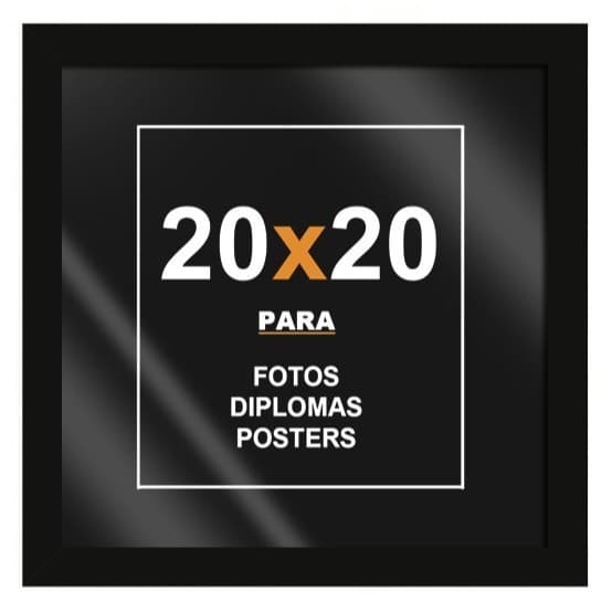 Quadro Parede 20x20 Com Vidro Ou Acetato Personalizado Parede De Sala Ou Quarto Otima qualidade E Re