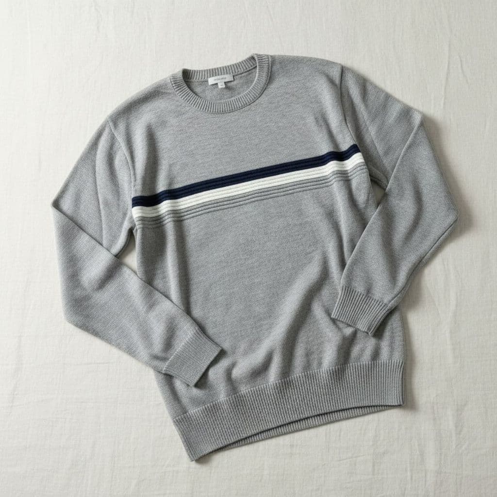 Suéter Blusa Frio Masculino Tricô Manga Longa Inverno Luxo
