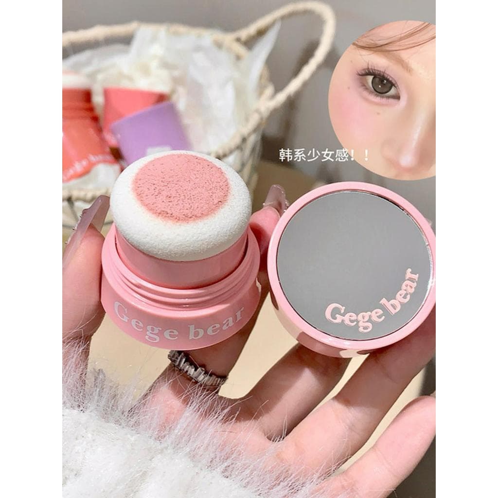 Gegebear gegebear bêbado Blush expandido cor menina naturalmente macio estilo coreano iluminando vitalidade beleza trans