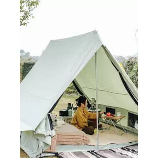Offweek barraca de algodão retrô ao ar livre, barraca de algodão de acampamento de luxo, MINI HOUSE6.7