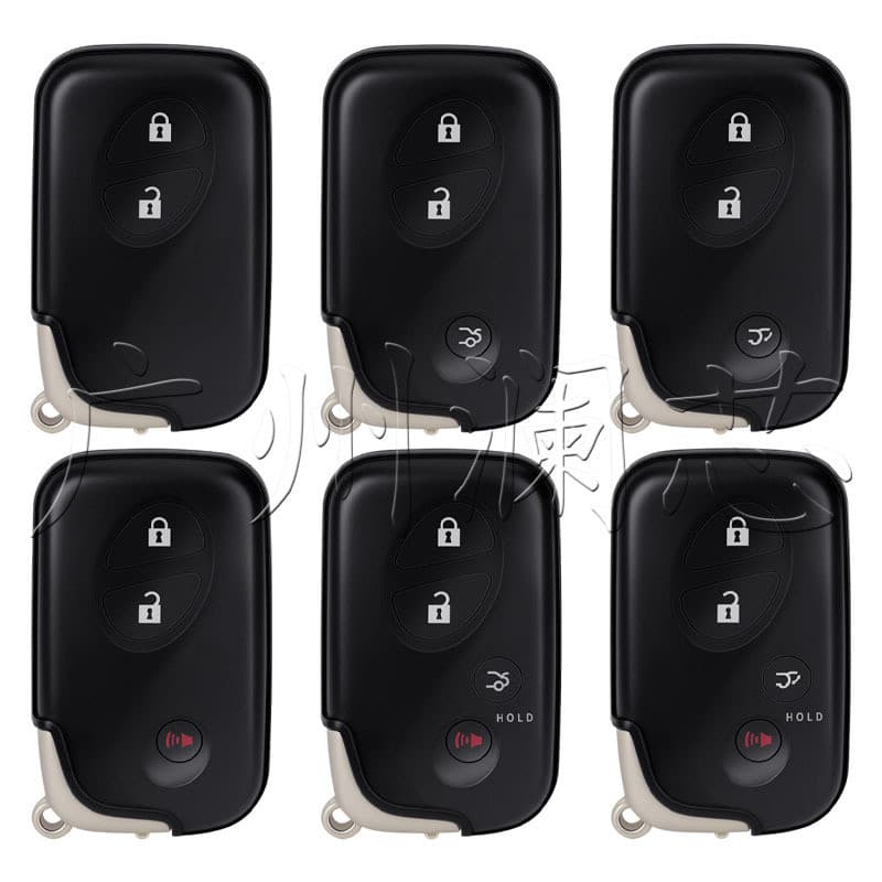 Adequado para lexus lexus estilo antigo 2/3/4 botão inteligente controle remoto chave escudo 0140 3370 5290 disponível