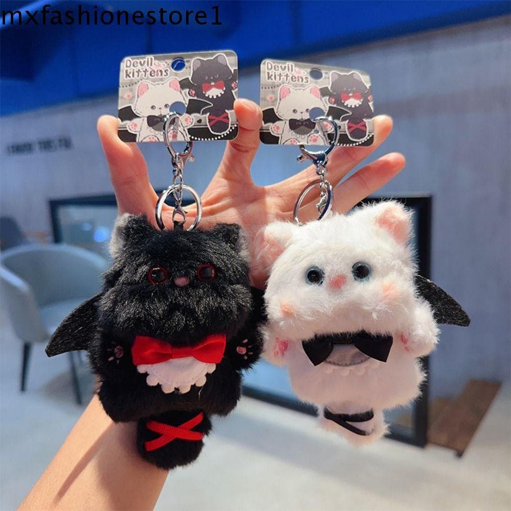 Brinquedo De Pelúcia De Gato De Simulação MXFASHIONE , Boneca Bonito De Desenho Animado Preto E Branco , Gatinho Realist
