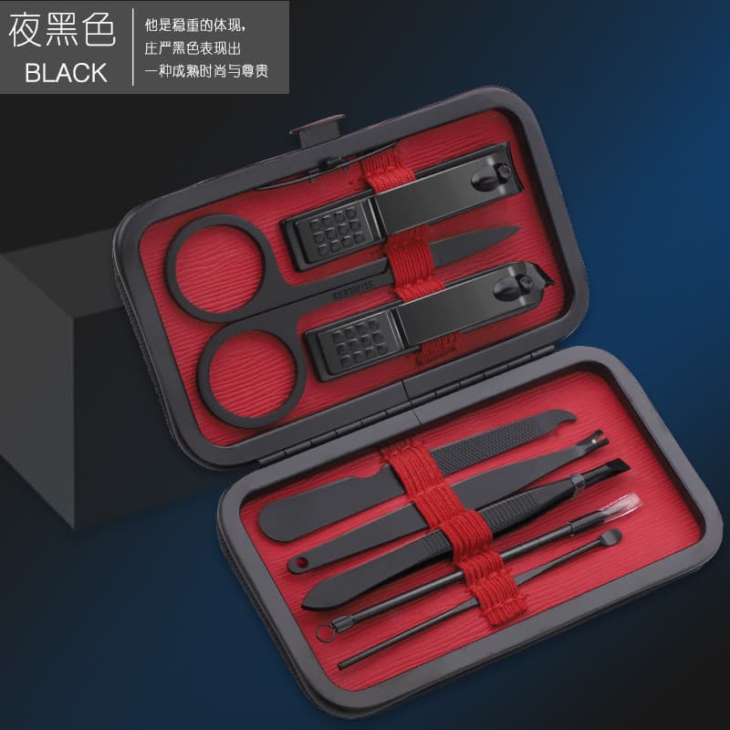 Conjunto de cortador de unhas masculino dedicado mão Toe aparar cortador de unhas estilo alemão ferramentas de Manicure