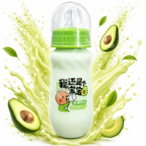 Bebida Mamadeira Iogurte Sabor Abacate 280ml - Importado