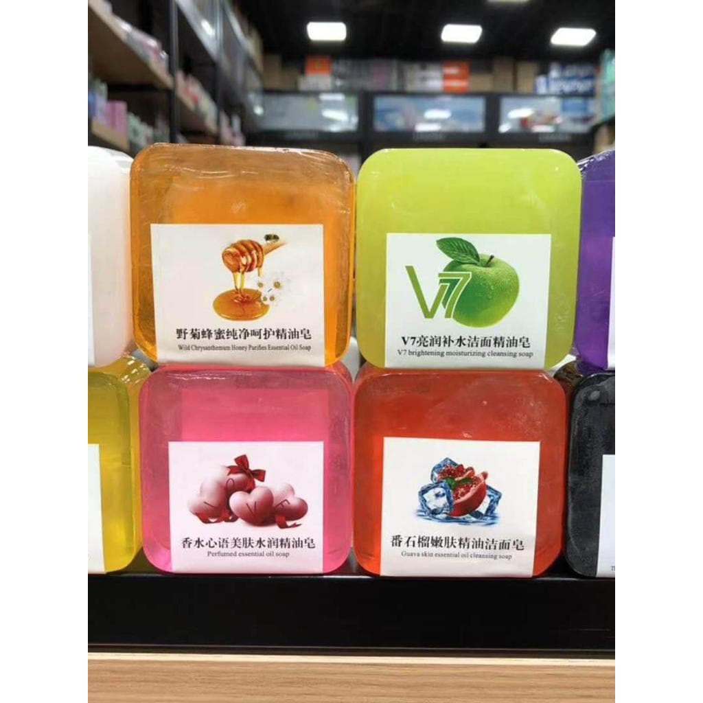 Amor fragrância jardim óleo essencial sabão 140g planta frutas sabão leite de cabra rosa sabão artesanal rosto lavagem b