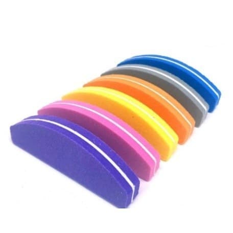 Kit 20/40/60 Mini Lixas Fecha Poro Unhas Gel Fibra Bumerangue Atacado
