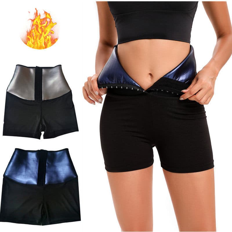 Controle Abdominal Legging Cintura Alta Calça legging academia Europeu americano feminino cintura engrossado revestiment