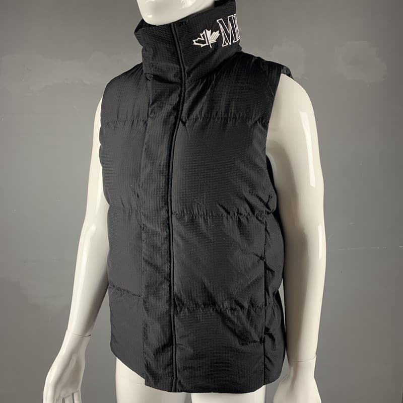 Colete ao ar livre masculino outono inverno colete gola alta forro de lã engrossado colete juventude Casual na moda sem