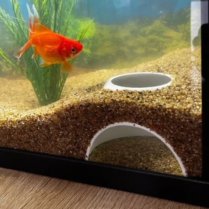 Esconderijo De Peixes e Camarão Para Aquários de Canto Protetor De Criação Toca Decoração Caverna Botia Cardinal