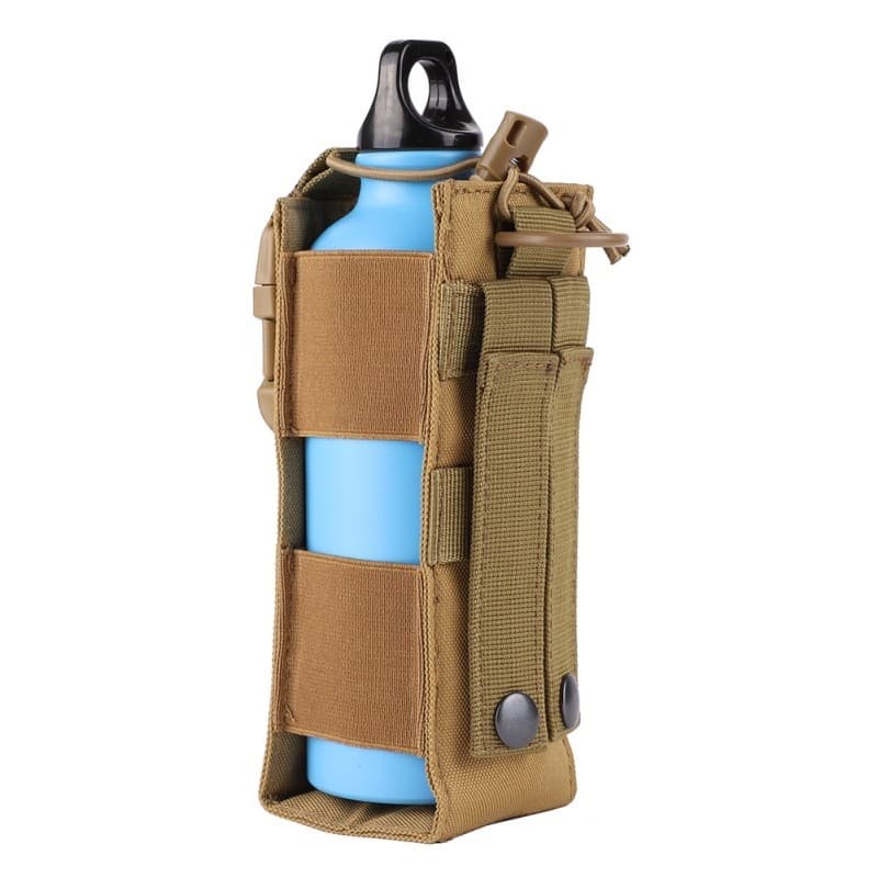 Saco de cintura tático ao ar livre saco de garrafa de água molle saco de garrafa de água dos homens correndo ciclismo mo
