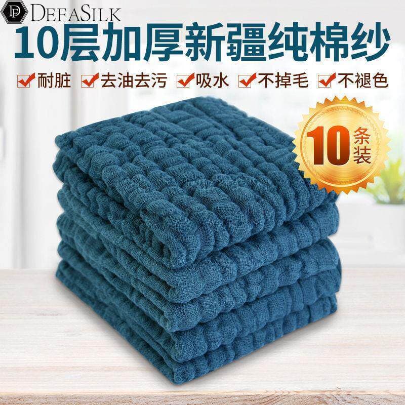 Pano de prato de fio grosso cozinha limpar mesa absorver água sem fiapos sem óleo pano de prato doméstico pano de limpez