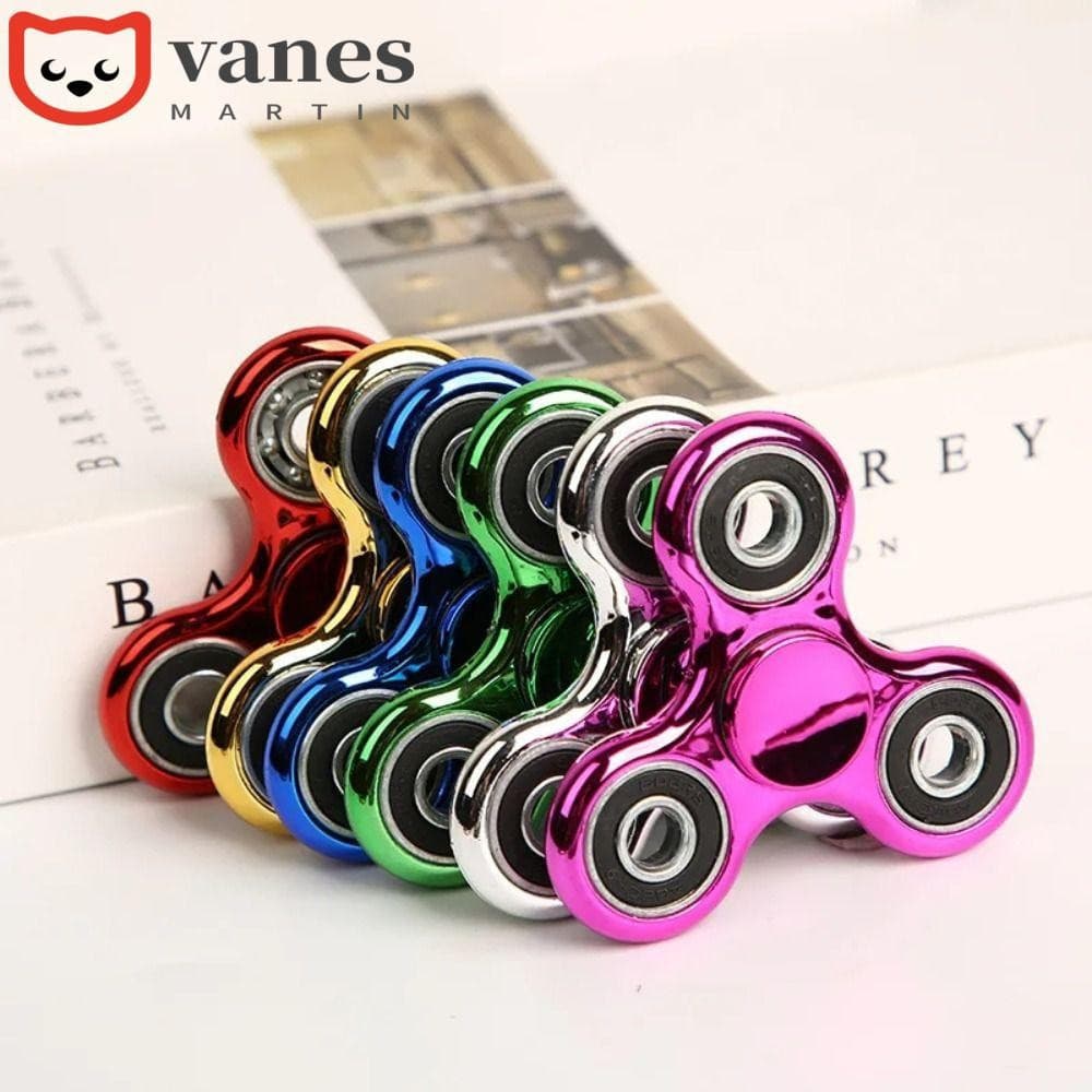 VANES Finger Spinner, 4 Rolamentos, Divertido Spinner de Dedo, Brinquedo Sensorial para Alívio do Estresse J6CZ