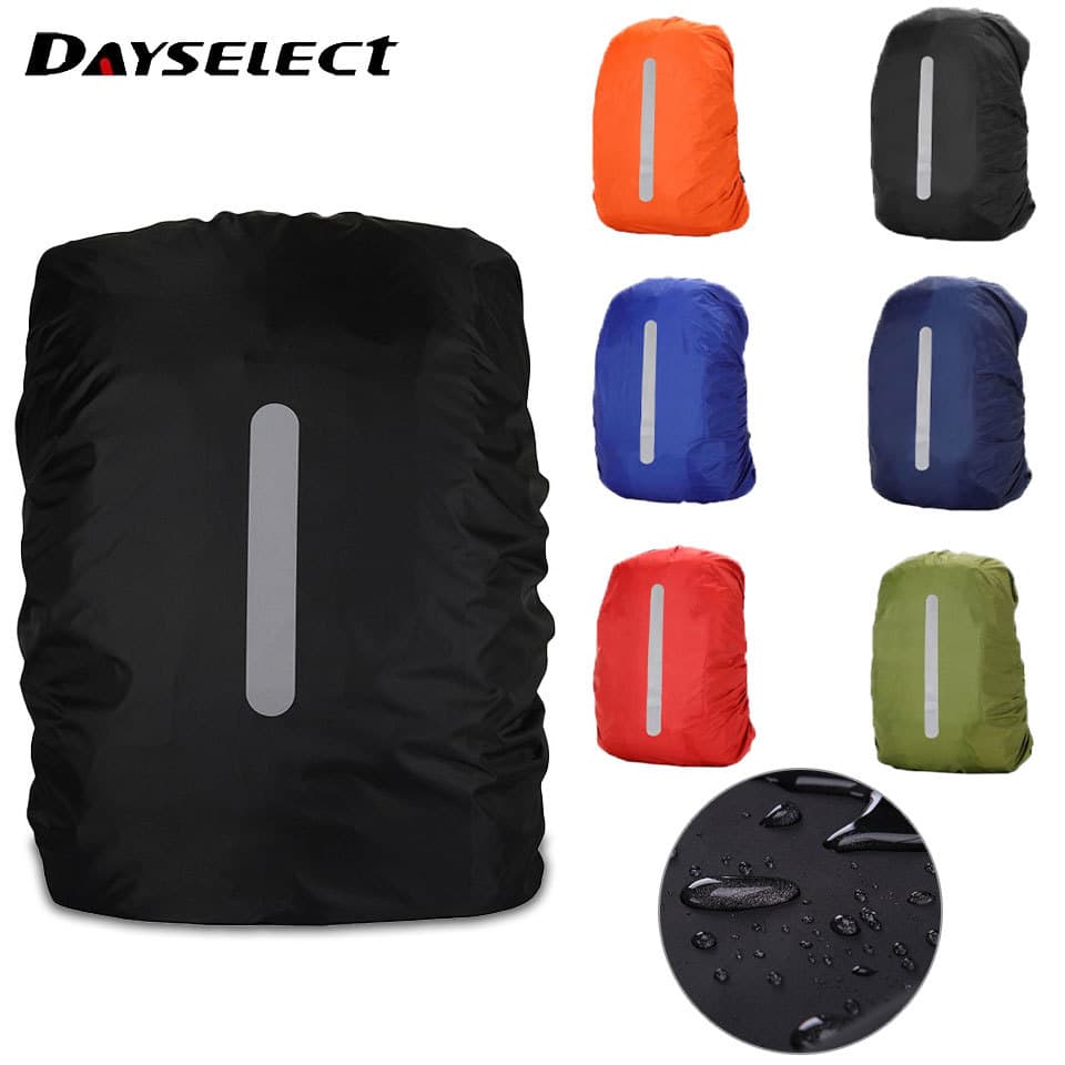 DAYSELECT 25/35/45/60L Mochila Impermeável À Prova De Poeira E Resistente Sujeira Reflexiva Capa De Chuva Bolsa De Acamp