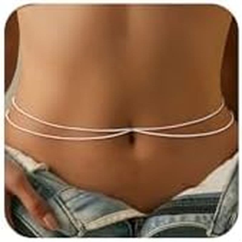 Corrente De Barriga De Praia CHESKY Verão Para Cintura Rave Cintos 14k Joias Contas Femininas , Presentes Ouro Banhada A