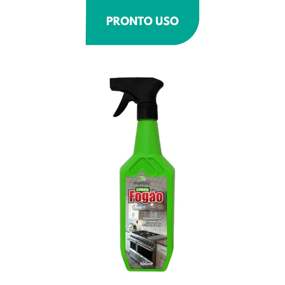 Limpa Fogão Spray 500mL - Desengordurante Eficaz para Fogão e Coifa
