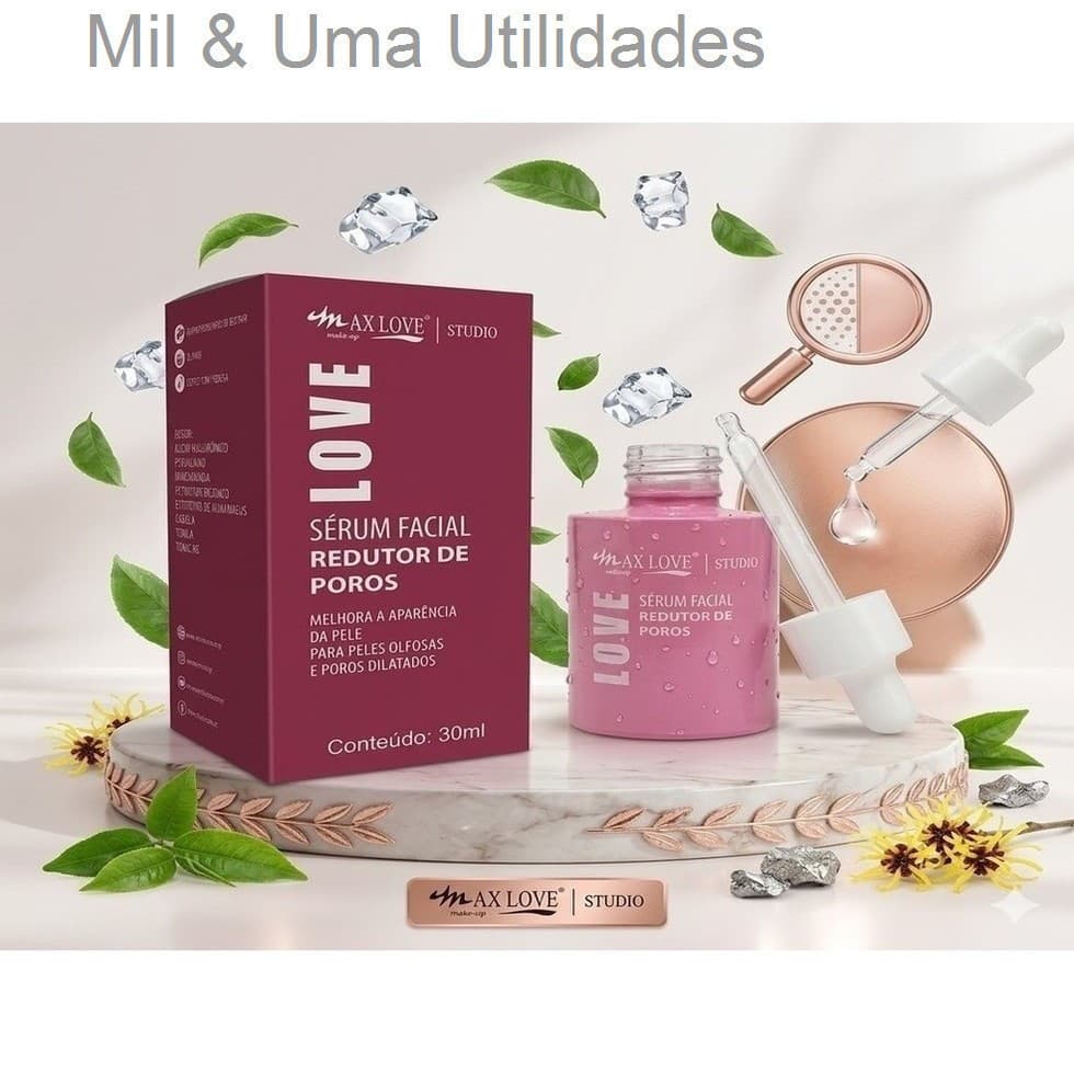 Sérum Facial Redutor de Poros Max LoveWC9DR7LQNIZW