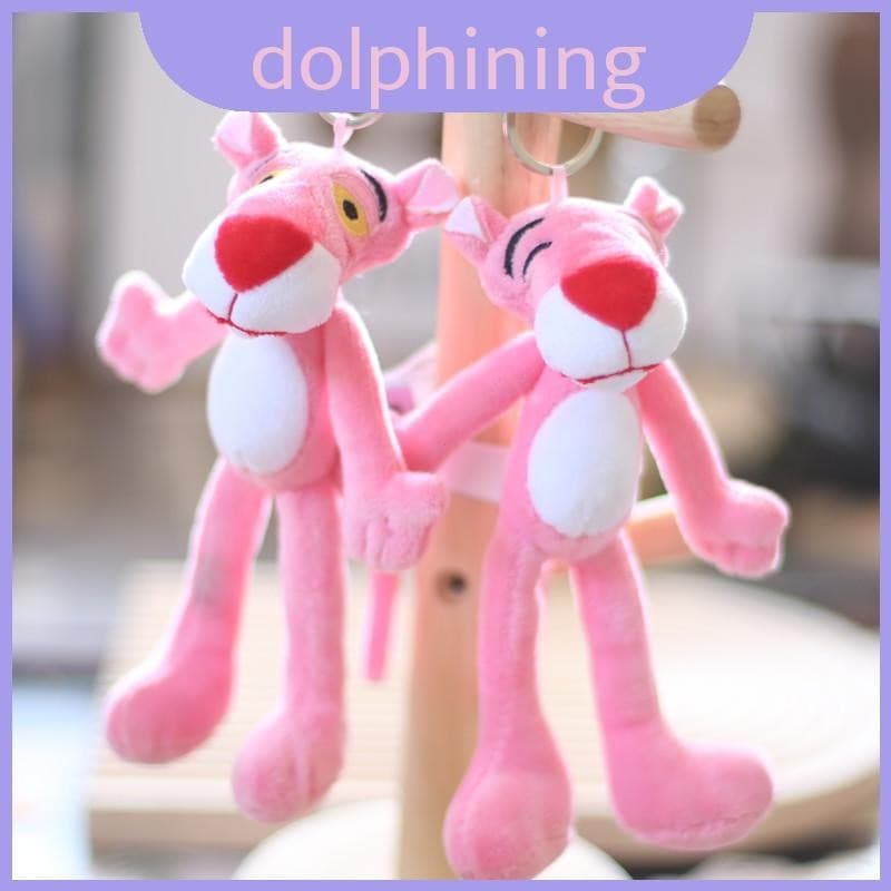 Chaveiro de Pelúcia Rosa Fofo de 15cm Charme Doce Bolsa de Menina EAZD