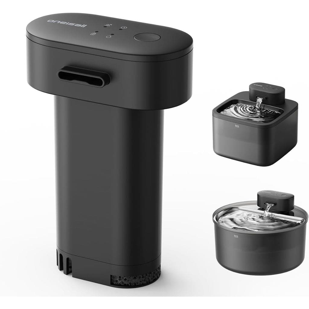 Bomba de Motor oneisall como Reserva, Fonte de Água Sem Fio para Gatos de 2.2L 3.2L, Bateria de Substituição, apenas par