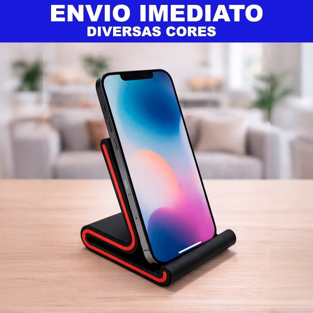 Suporte Celular De Mesa Universal - Várias Cores