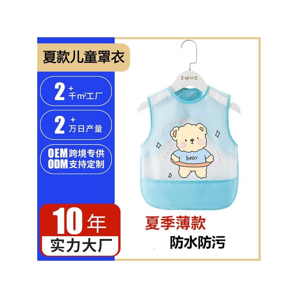 Bebê comer babador comida complementar arroz bolso Silicone bolso do bebê crianças à prova dwaterproof água babador maca