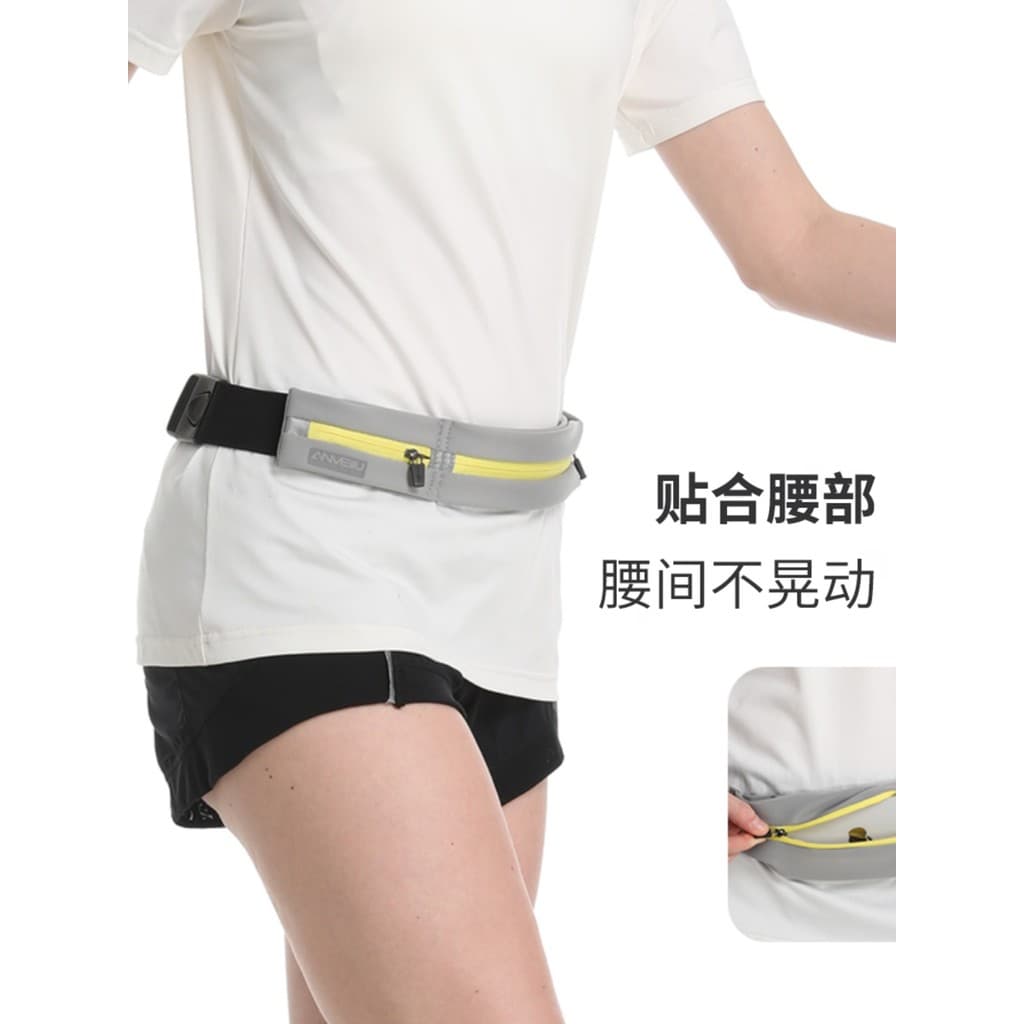 Esportes ao ar livre saco de cintura Fitness masculino maratona equipamentos Mini à prova dwaterproof água multifunciona