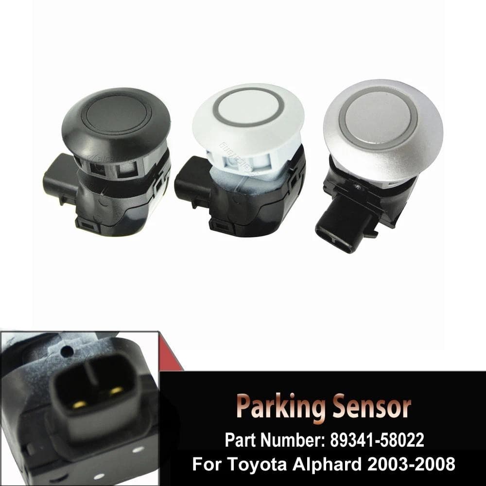 Sensores De Estacionamento Pretos/Brancos/Prateados Para Carros 89341-58022 Toyota Alphard HV 2003-2008 G/V 2002-A0