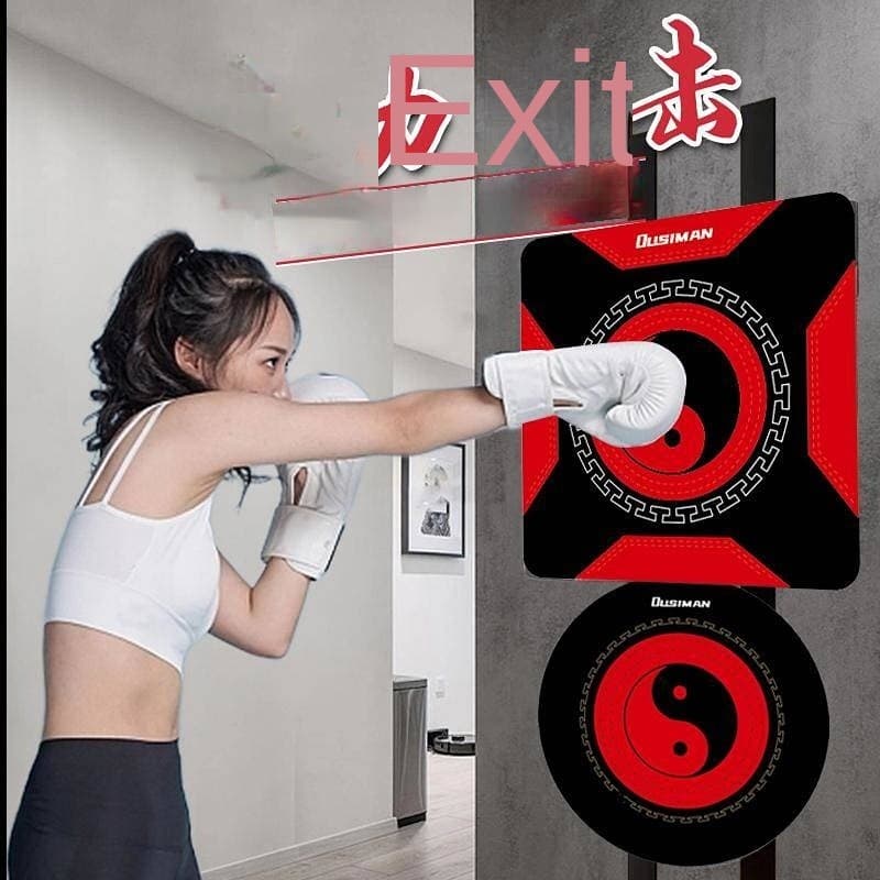 Caixa de sacos de areia de boxe sem perfuração alvo de parede doméstica ajustável equipamento Sanda alvo de boxe pendura