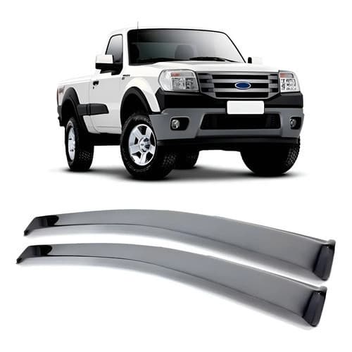 Calha De Chuva Fumê Ranger 1996 A 2012 Ce 2 Portas