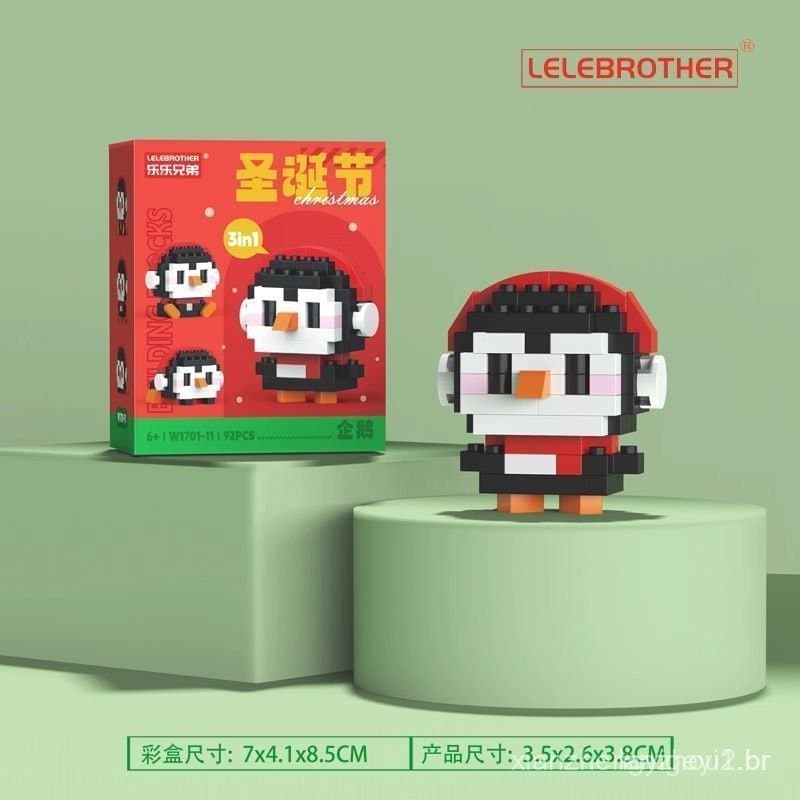 Compatível com blocos Lego, personagens de desenhos animados das séries abelha, inseto e elfo, brinquedos educativos.