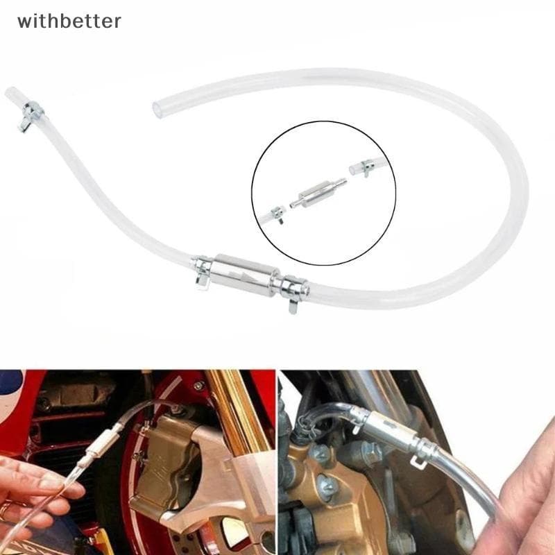 Kit Sangrador De Freio Para Motocicleta , Bomba Extratora De Fluido Manual , Mangueira De Silicone , Válvula Che Unidire