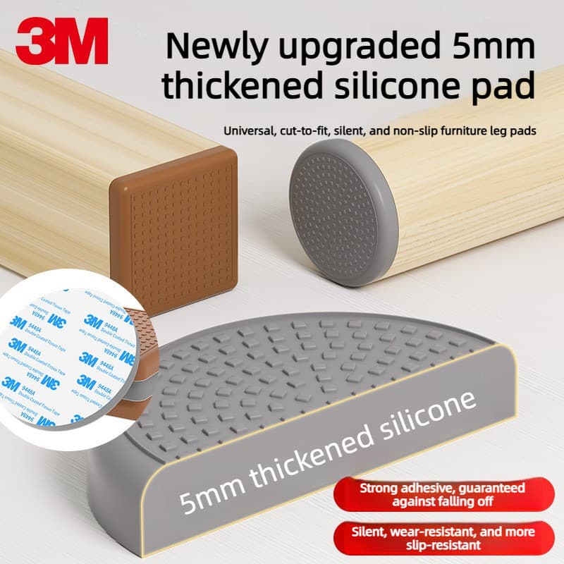 Almofadas De Móveis De Silicone Antiderrapantes Rolhas De Cama Redução De Ruído Para Pernas De Cadeira De Mesa De Sofá