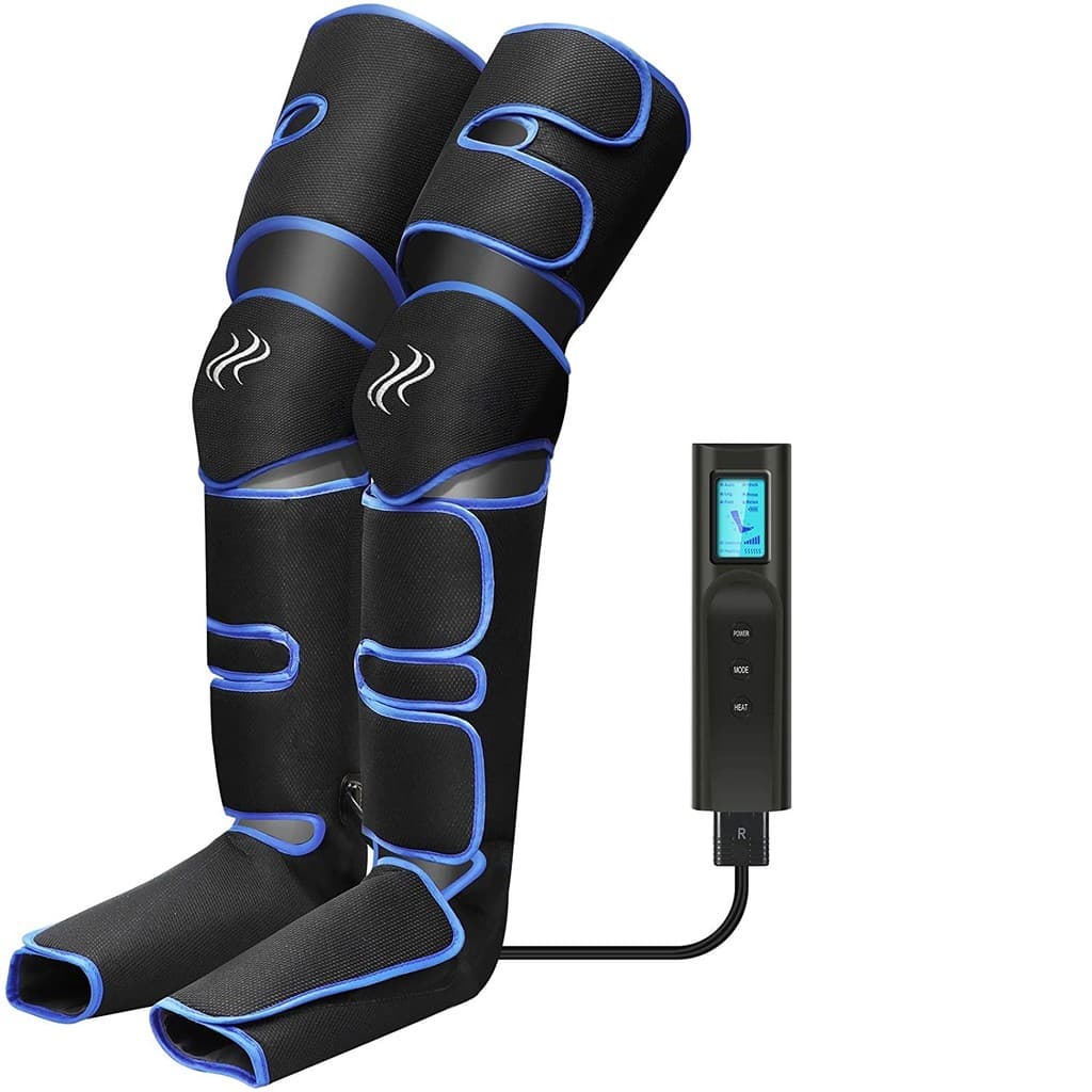 Novo Massageador De Pernas Compressão Coxa Panturrilha Massagem Nos Pés Músculos