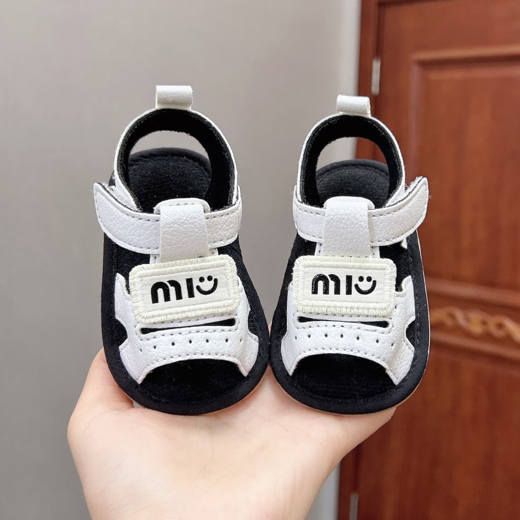 Sandálias infantis de verão 0-1 anos de idade sola macia antiderrapante sapatos escolares masculino feminino sapatos de