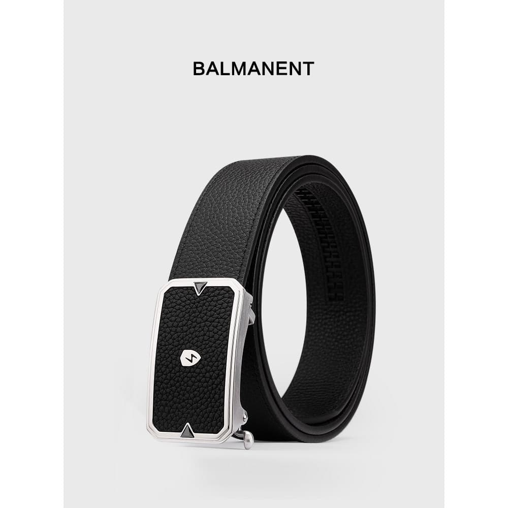 High-End primeira camada de couro cinto masculino novo estilo luxo Haoshi fivela automática cinto de couro genuíno terno