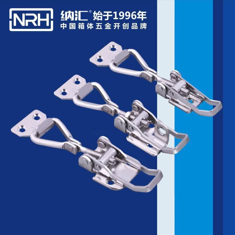 Fivela ajustável de aço inoxidável 304, fivela Industrial, equipamento mecânico, fivela de fixação, fabricante NRH