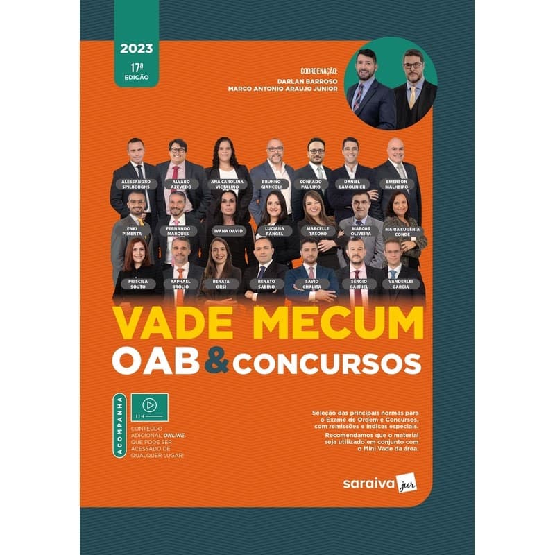 VADE MECUM OAB & CONCURSOS autor VARIOS