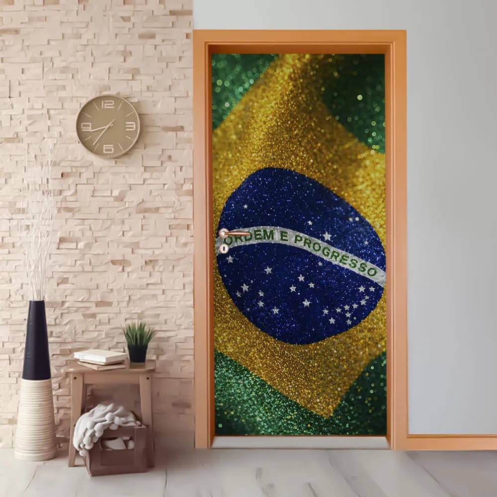 Capa De Porta Bandeira Do Brasil Copa 2026
