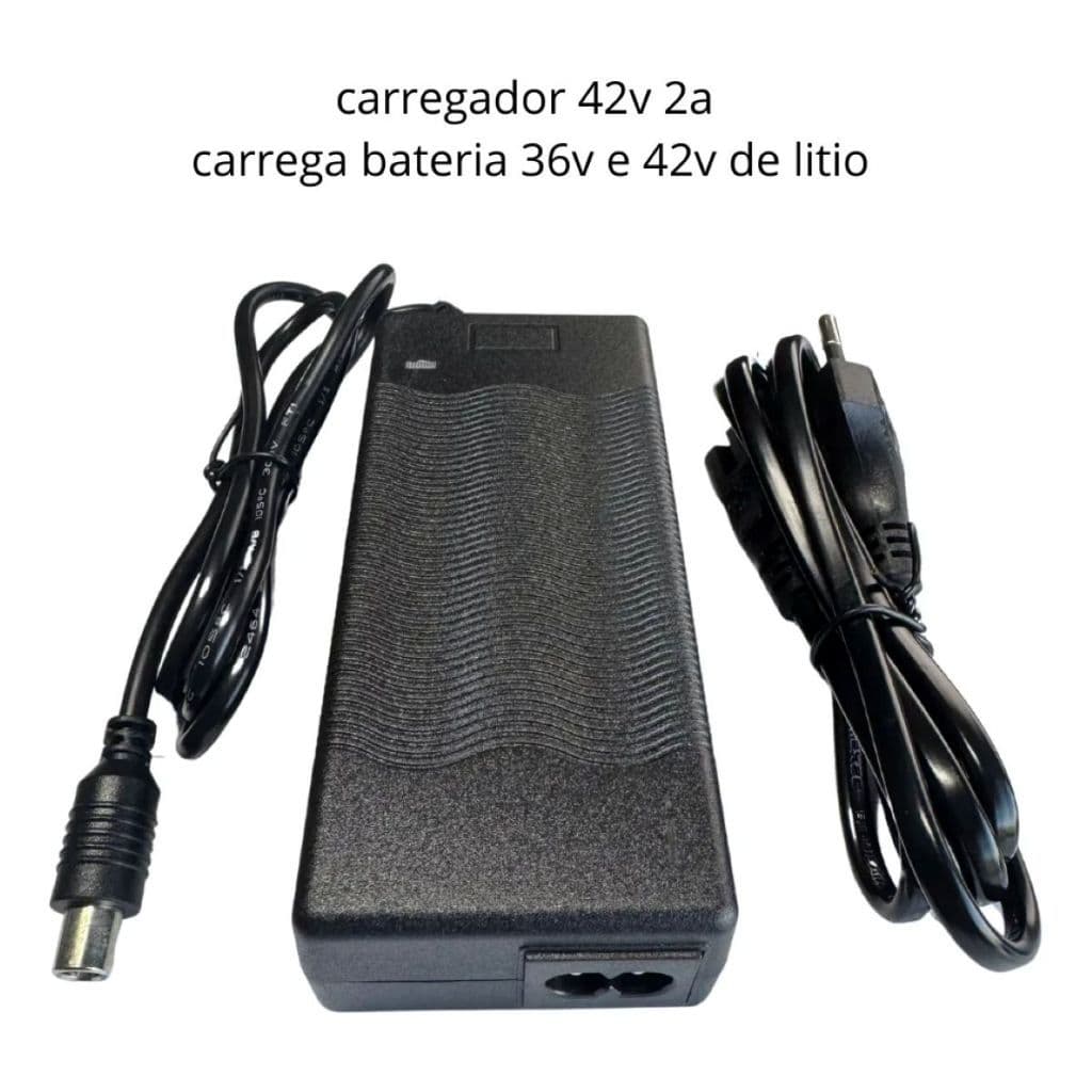 Carregador 42v Bivolt Para Patinete Elétrico Foston B08 S08 S09 Pro X10 127/220