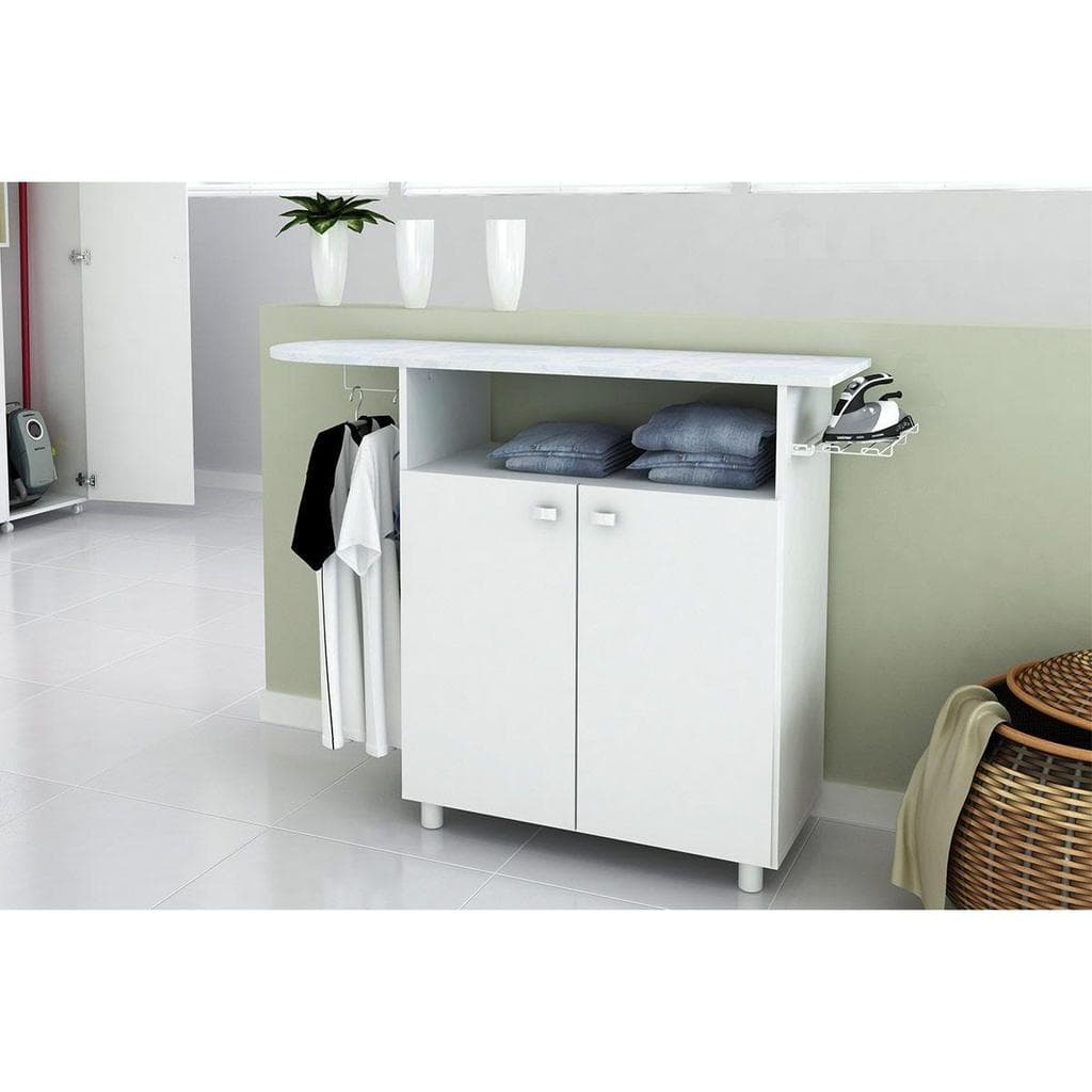 Tábua Passar TP-3000 c/ 2 Portas Branco - Tecno Mobili