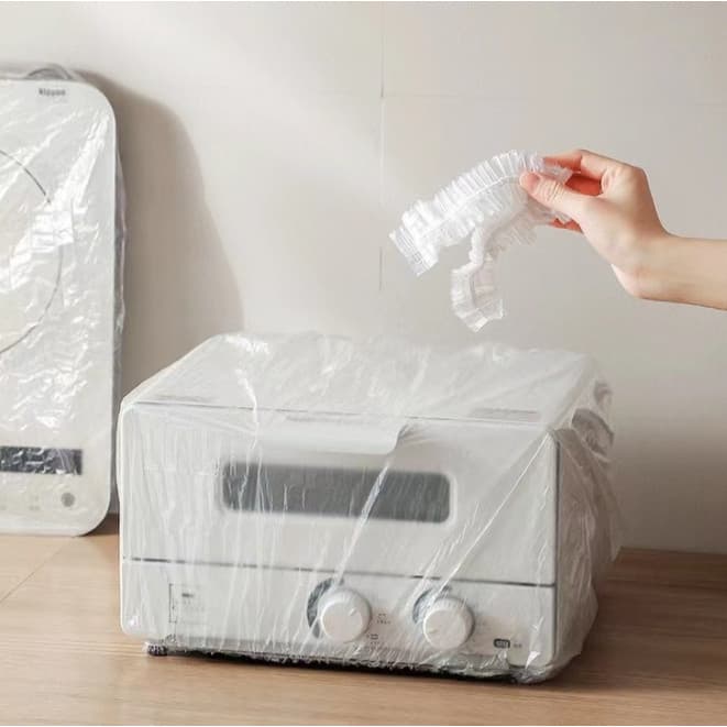 Conjunto de 10 peças de capas descartáveis grandes e grossas multifuncionais para proteção contra poeira, película prote
