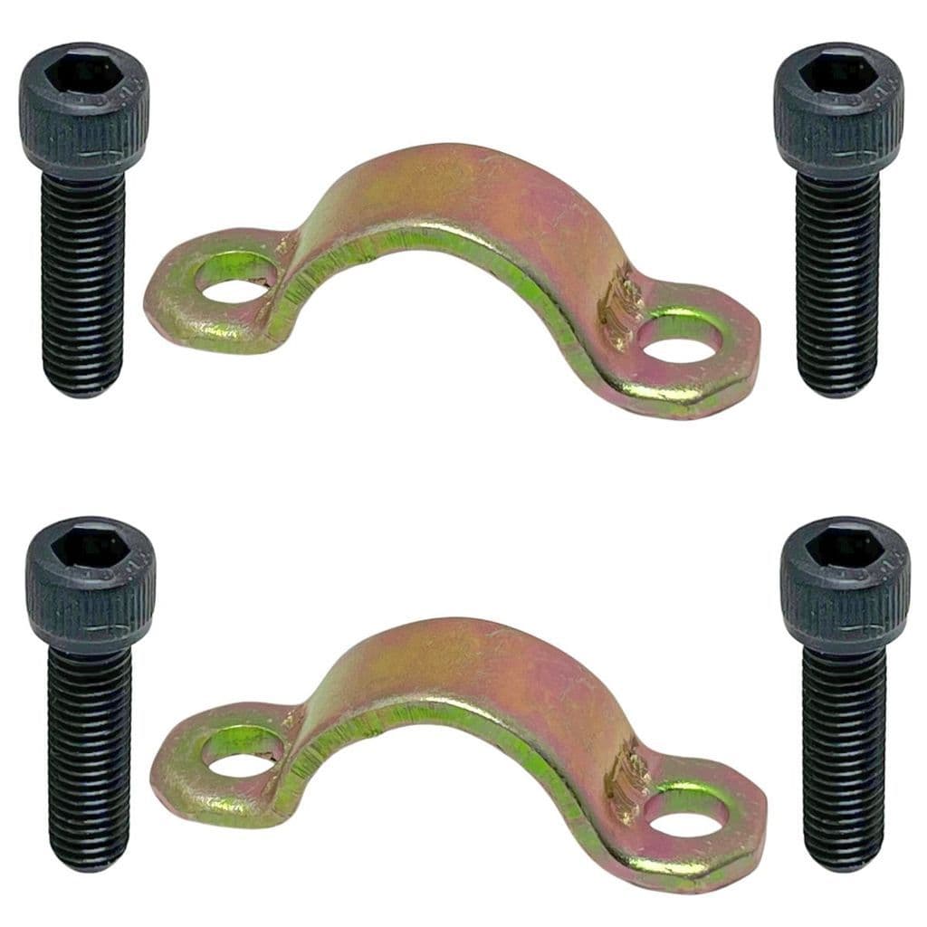 KIT PARAFUSO ABRAÇADEIRA DA  CRUZETA CARDAN TRASEIRO S10 BLAZER RANGER TROLLER 95/11