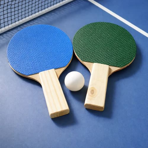 Kit 10 Par Raquete Ping Pong Brinquedo Festa Junina Prenda