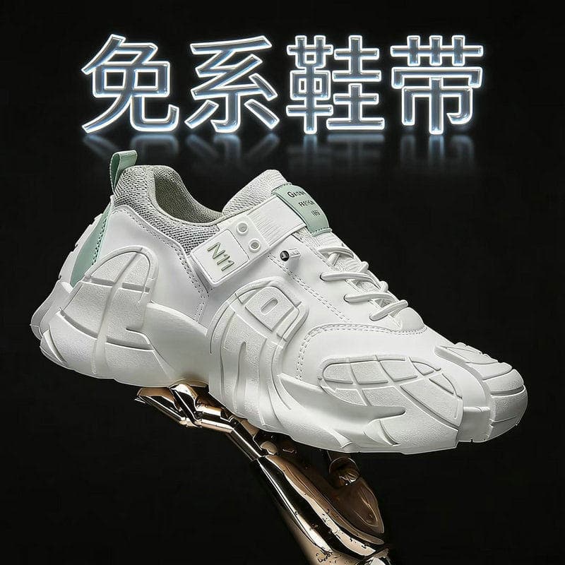 Sapatos masculinos de Velcro 2026 novo estilo primavera juventude esportes lazer rendas-livre sapatos brancos meninos pa