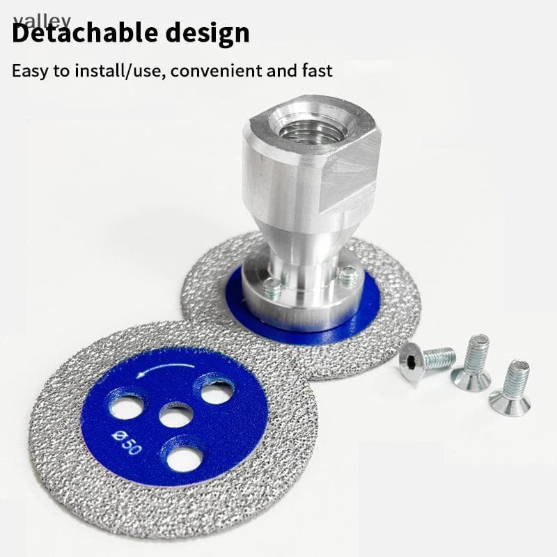 [VLY] Serra De Diamante M14 Com Disco De Corte Turbo De Flange Removível Para Granito , Mármore , Cerâmica , De Concreto