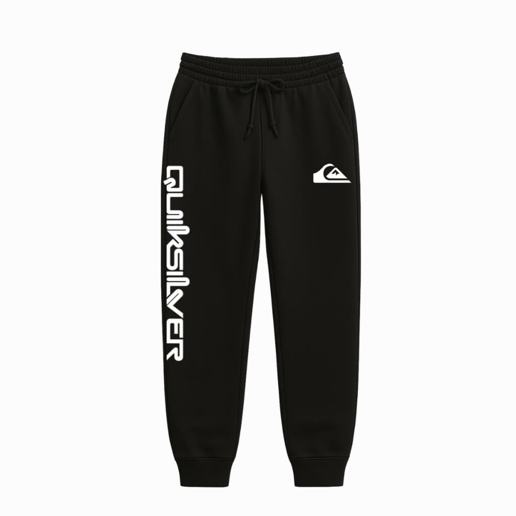 Calça Moletom Quiksilver Skate Surf Surfing Rua Streetwear Algodão 3 Cabos