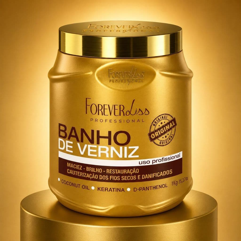 Máscara Banho De Verniz 1Kg - Forever Liss