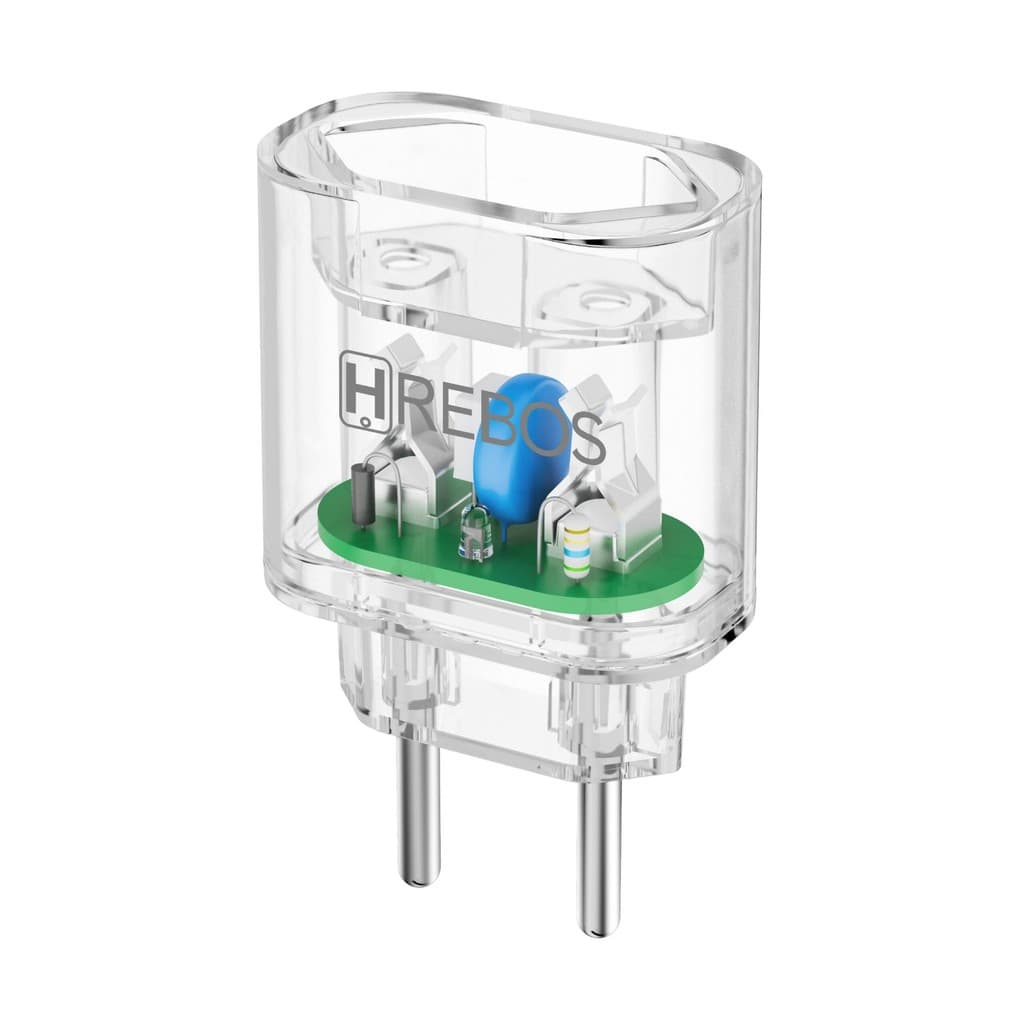 Protetor Contra Surtos Elétricos 2 Pinos 10A Bivolt Hrebos