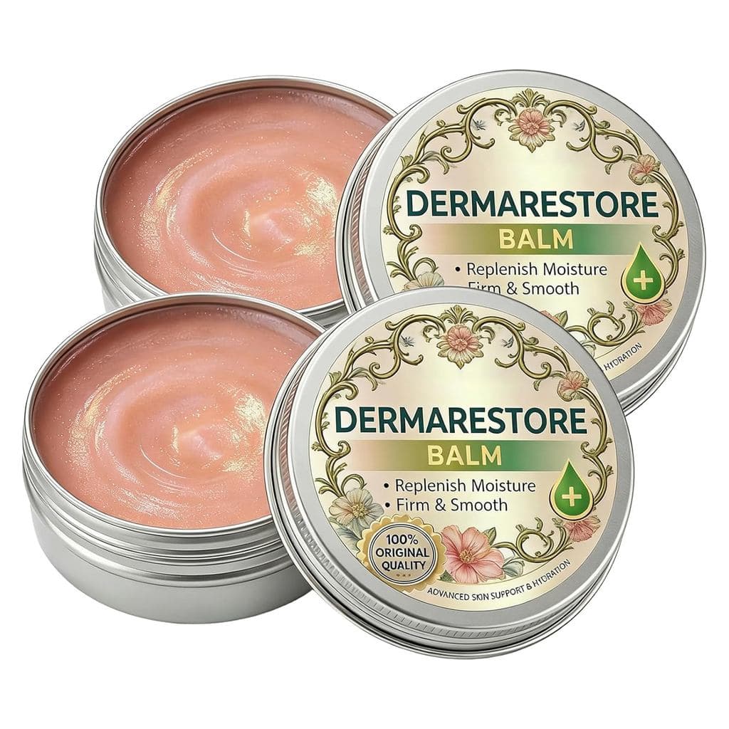 Pacote com 2 unidades do creme para cuidados com a pele Hyggear DermaRestore, adequado para pele flácida, hidrata profun