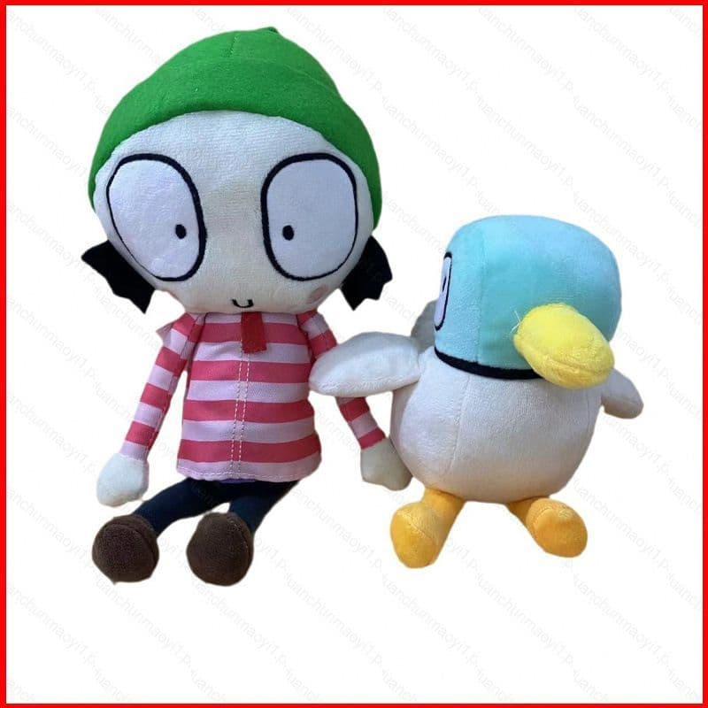 Brinquedo de Pelúcia Sarah Duck, Presente para Meninas, Brinquedo de Decoração para Casa, Colecionável Infantil