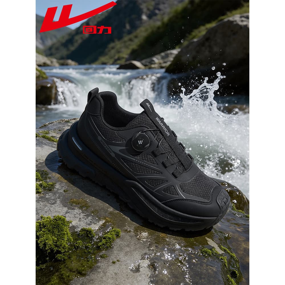 Puxar para trás sapatos de caminhada masculino 2026 primavera novo estilo confortável amortecimento Casual caminhadas sa